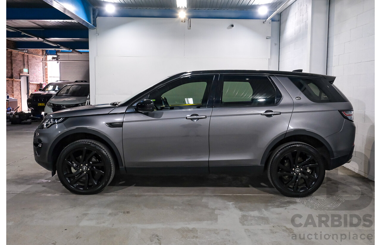 08/2017 Land Rover Discovery Sport TD4 150 HSE (AWD) LC MY17 4D Wagon Corris Grey Turbo Diesel 2.0L - 7 Seater
