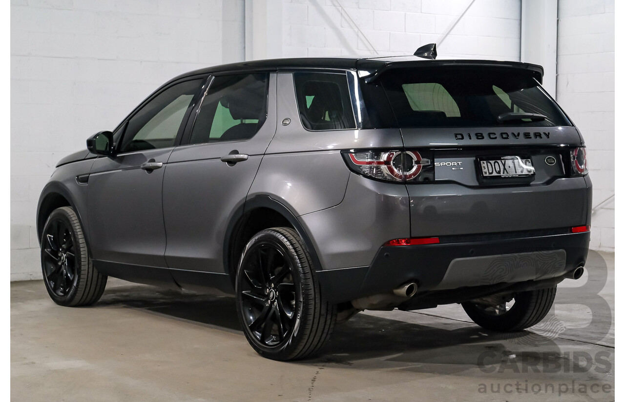 08/2017 Land Rover Discovery Sport TD4 150 HSE (AWD) LC MY17 4D Wagon Corris Grey Turbo Diesel 2.0L - 7 Seater