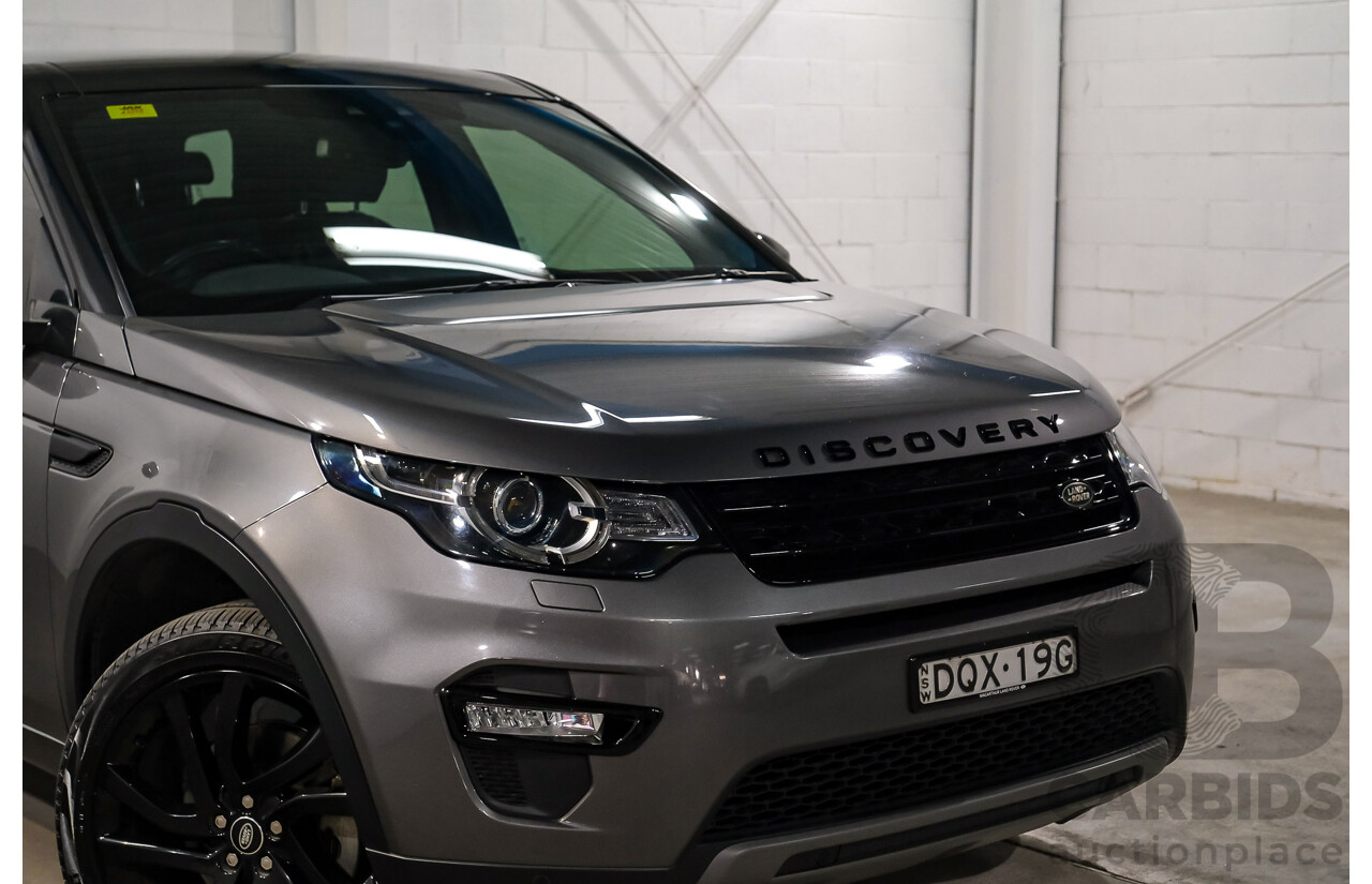 08/2017 Land Rover Discovery Sport TD4 150 HSE (AWD) LC MY17 4D Wagon Corris Grey Turbo Diesel 2.0L - 7 Seater