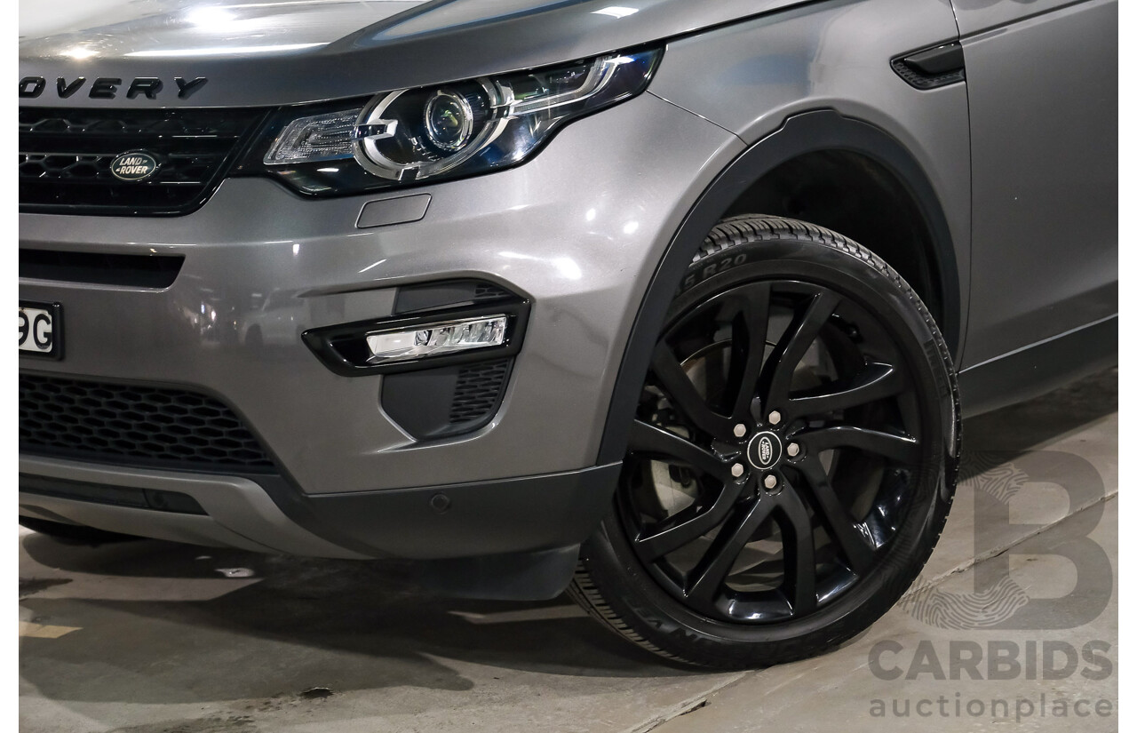 08/2017 Land Rover Discovery Sport TD4 150 HSE (AWD) LC MY17 4D Wagon Corris Grey Turbo Diesel 2.0L - 7 Seater