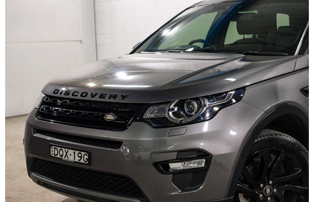08/2017 Land Rover Discovery Sport TD4 150 HSE (AWD) LC MY17 4D Wagon Corris Grey Turbo Diesel 2.0L - 7 Seater