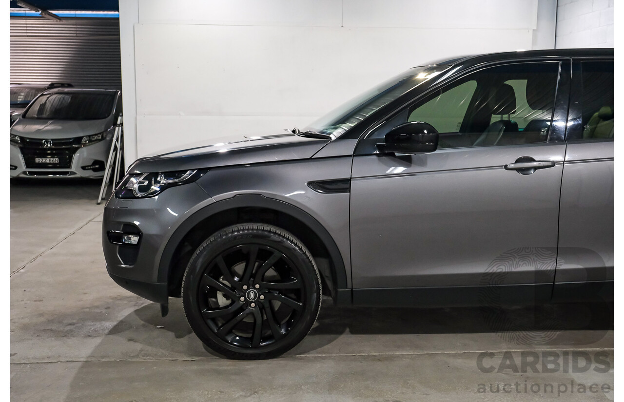 08/2017 Land Rover Discovery Sport TD4 150 HSE (AWD) LC MY17 4D Wagon Corris Grey Turbo Diesel 2.0L - 7 Seater