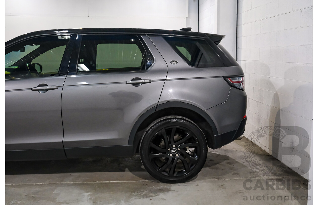 08/2017 Land Rover Discovery Sport TD4 150 HSE (AWD) LC MY17 4D Wagon Corris Grey Turbo Diesel 2.0L - 7 Seater