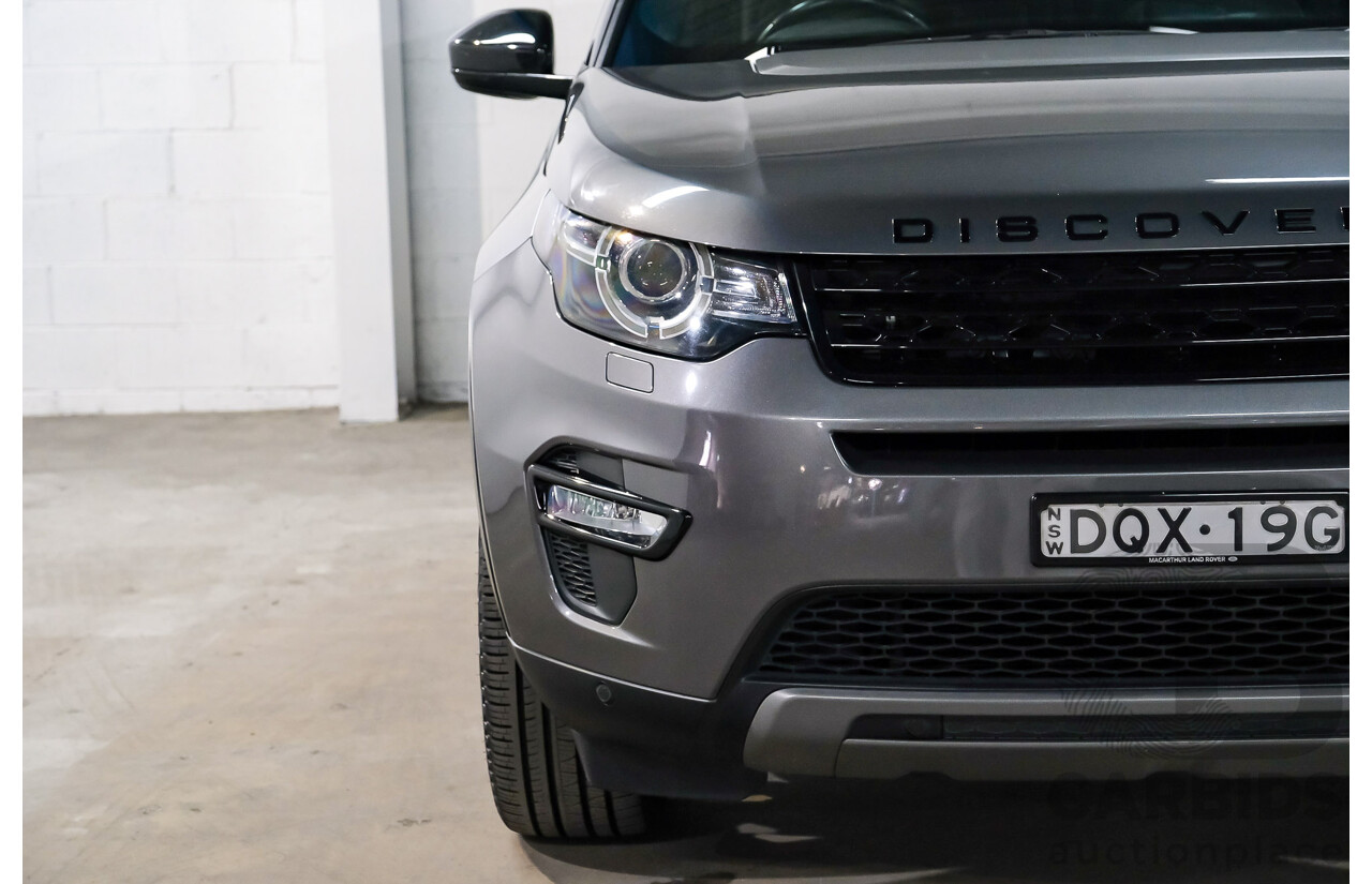 08/2017 Land Rover Discovery Sport TD4 150 HSE (AWD) LC MY17 4D Wagon Corris Grey Turbo Diesel 2.0L - 7 Seater
