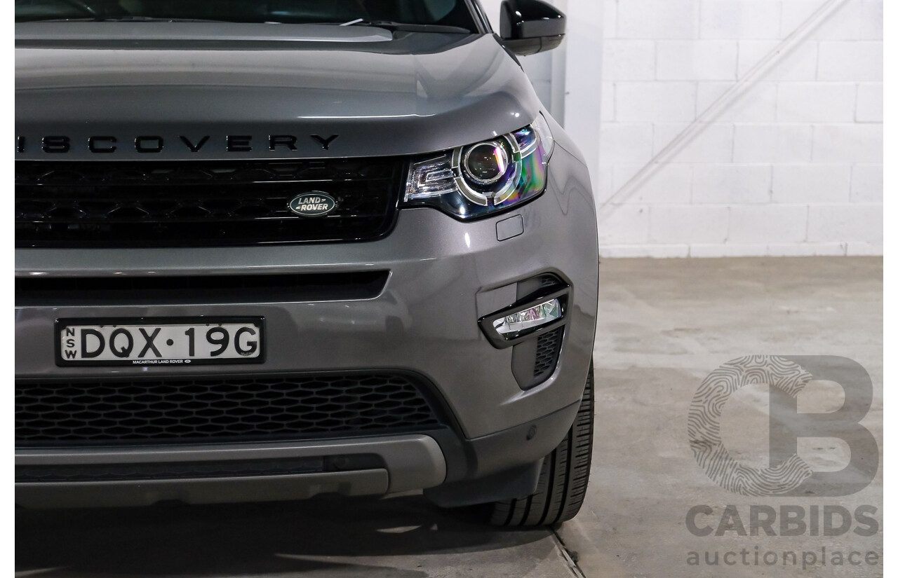 08/2017 Land Rover Discovery Sport TD4 150 HSE (AWD) LC MY17 4D Wagon Corris Grey Turbo Diesel 2.0L - 7 Seater