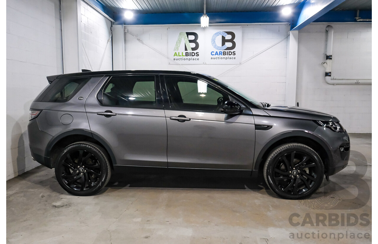 08/2017 Land Rover Discovery Sport TD4 150 HSE (AWD) LC MY17 4D Wagon Corris Grey Turbo Diesel 2.0L - 7 Seater