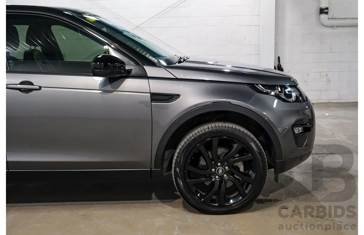 08/2017 Land Rover Discovery Sport TD4 150 HSE (AWD) LC MY17 4D Wagon Corris Grey Turbo Diesel 2.0L - 7 Seater