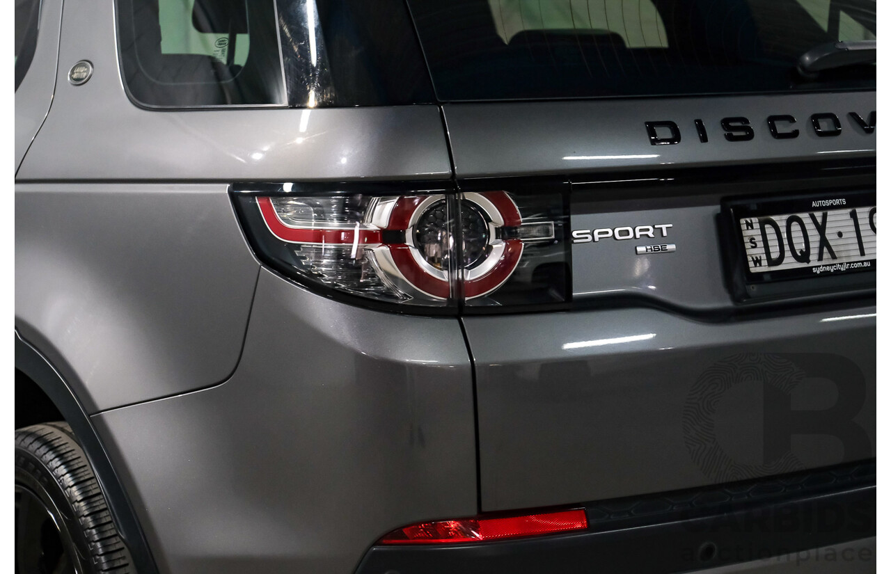 08/2017 Land Rover Discovery Sport TD4 150 HSE (AWD) LC MY17 4D Wagon Corris Grey Turbo Diesel 2.0L - 7 Seater