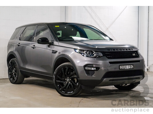 08/2017 Land Rover Discovery Sport TD4 150 HSE (AWD) LC MY17 4D Wagon Corris Grey Turbo Diesel 2.0L - 7 Seater