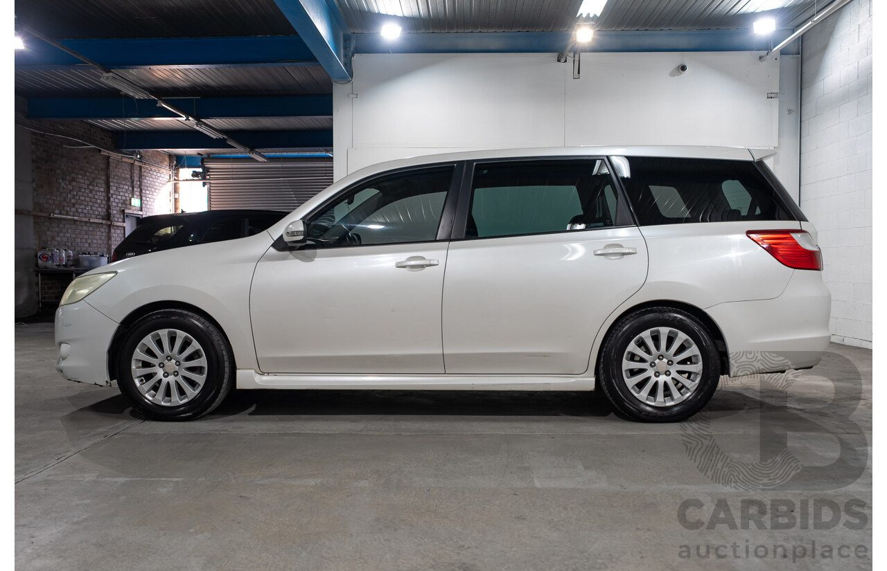 10/2009 Subaru Liberty Exiga 2.5i  AWD MY08 4D Wagon White 2.5L