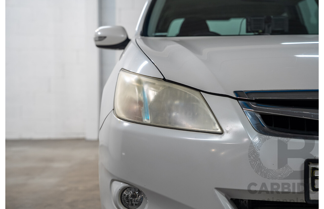 10/2009 Subaru Liberty Exiga 2.5i  AWD MY08 4D Wagon White 2.5L