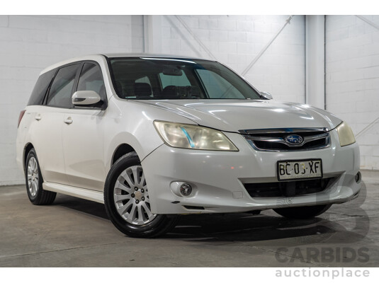 10/2009 Subaru Liberty Exiga 2.5i AWD MY08 4D Wagon White 2.5L
