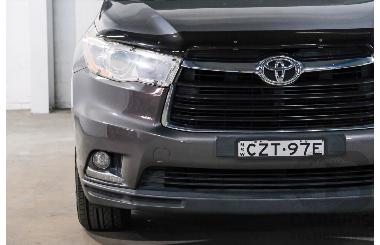 07/2015 Toyota Kluger GXL GSU50R 4D Wagon Grey 3.5L - 7 Seater
