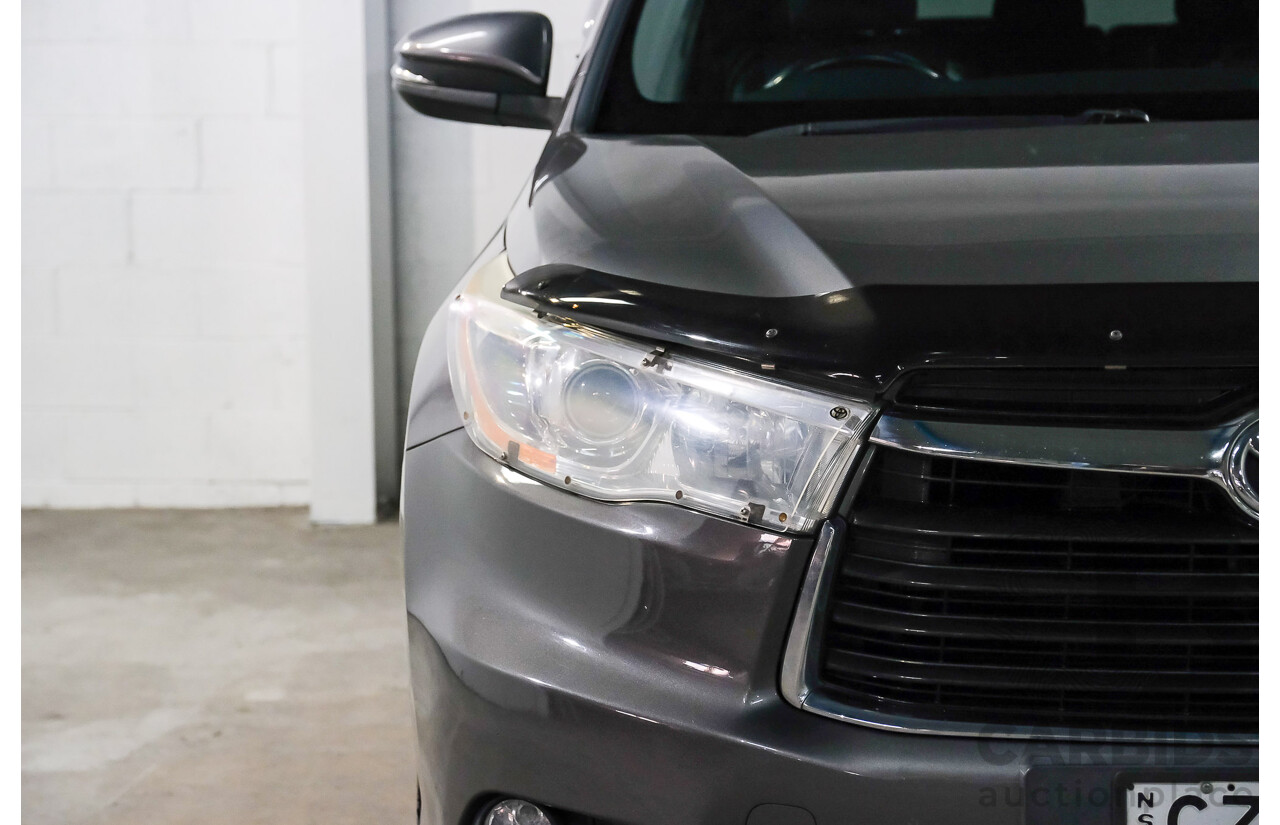 07/2015 Toyota Kluger GXL GSU50R 4D Wagon Grey 3.5L - 7 Seater