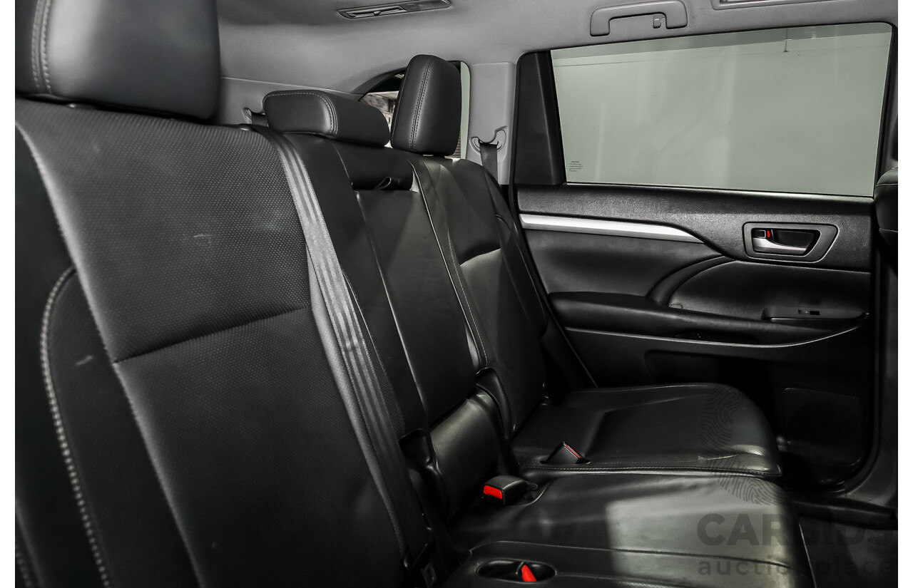 07/2015 Toyota Kluger GXL GSU50R 4D Wagon Grey 3.5L - 7 Seater