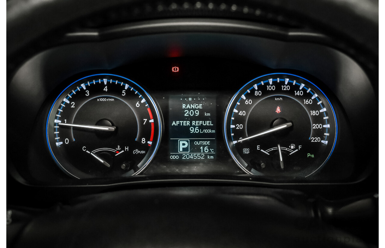 07/2015 Toyota Kluger GXL GSU50R 4D Wagon Grey 3.5L - 7 Seater