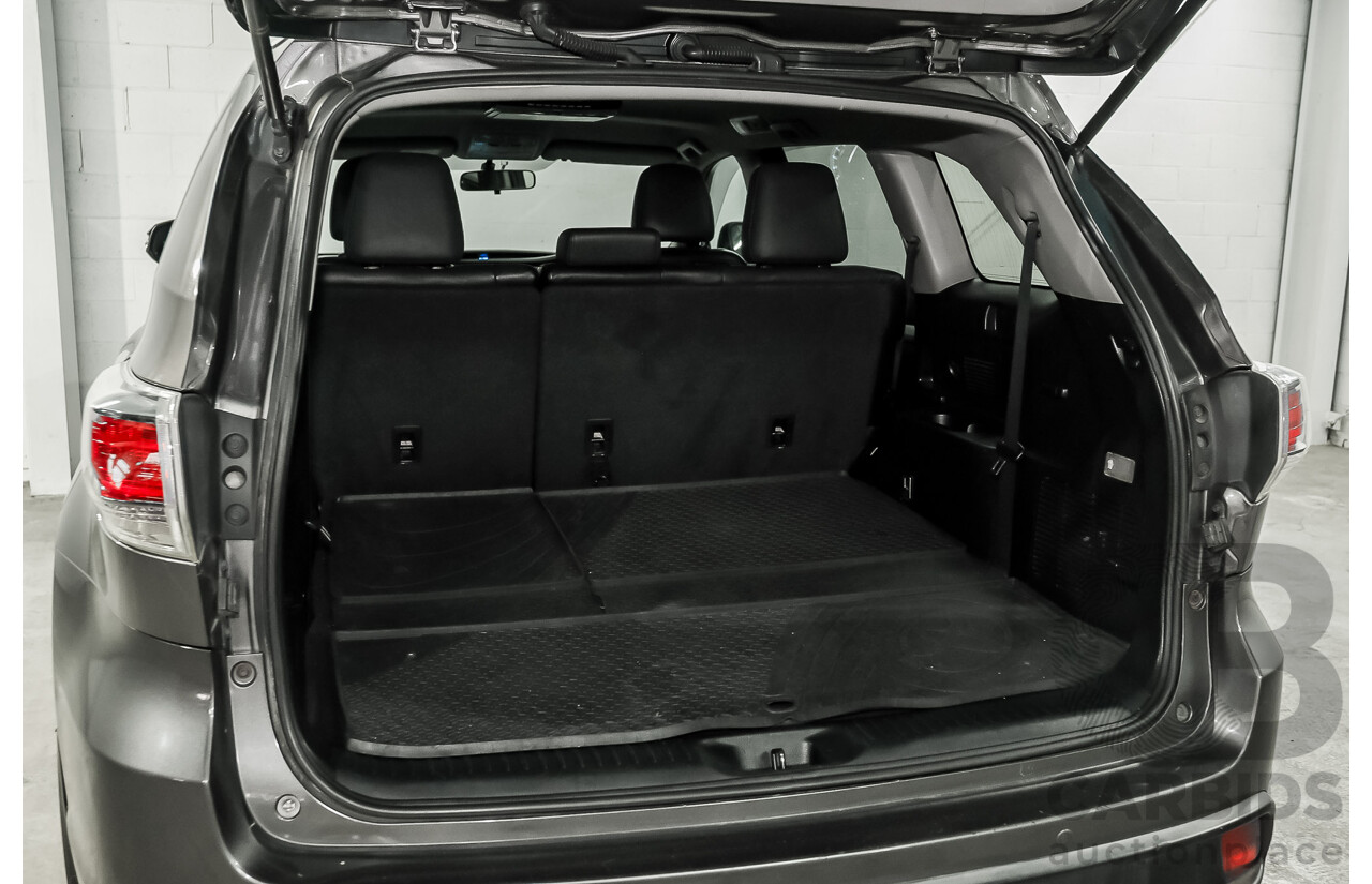 07/2015 Toyota Kluger GXL GSU50R 4D Wagon Grey 3.5L - 7 Seater