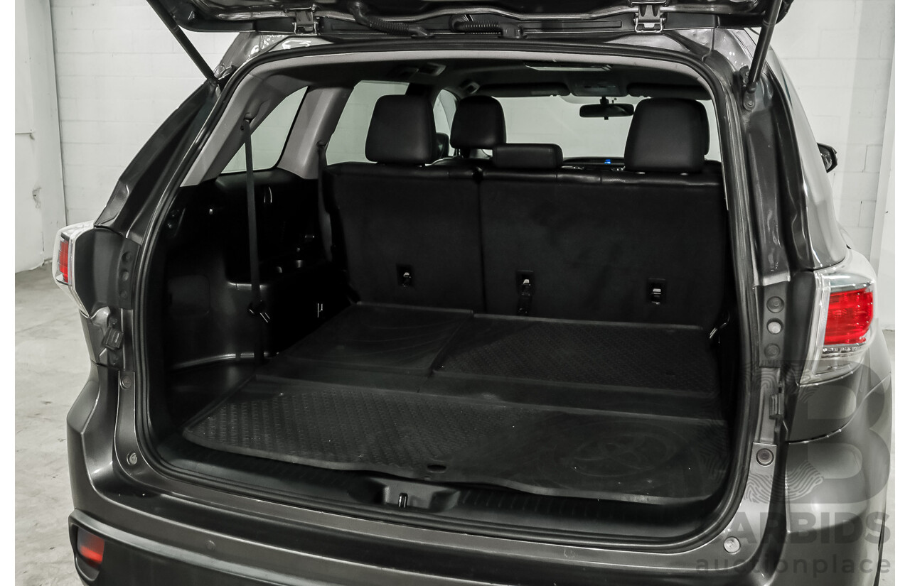 07/2015 Toyota Kluger GXL GSU50R 4D Wagon Grey 3.5L - 7 Seater