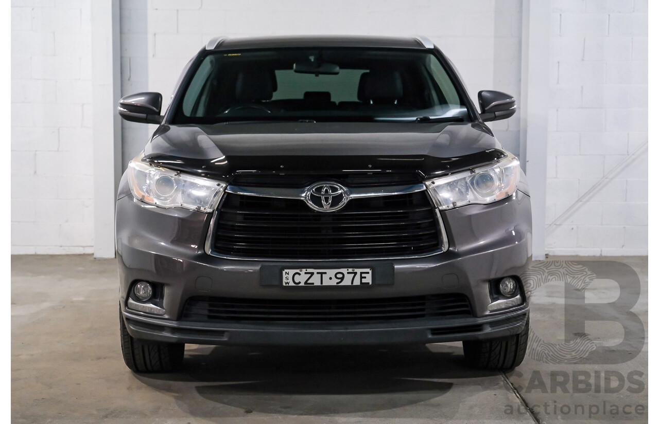 07/2015 Toyota Kluger GXL GSU50R 4D Wagon Grey 3.5L - 7 Seater