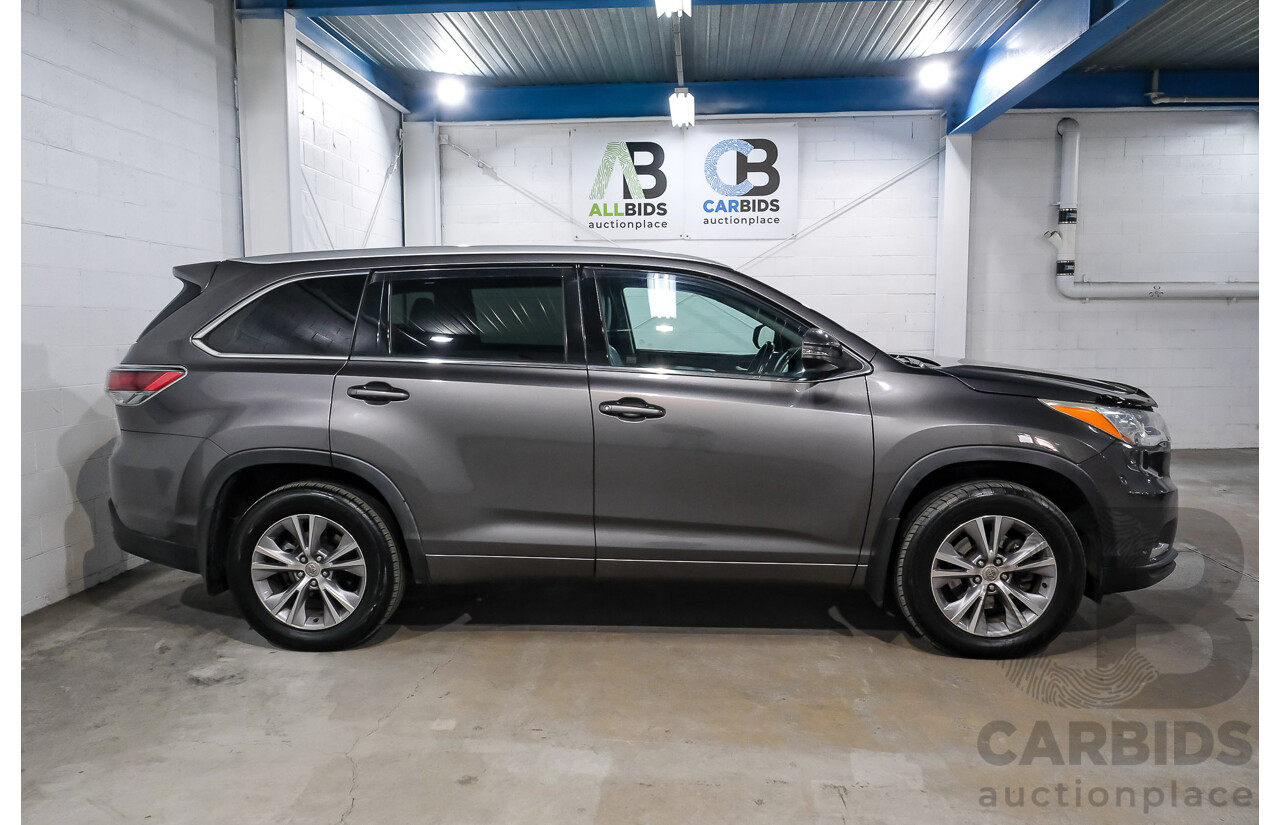 07/2015 Toyota Kluger GXL GSU50R 4D Wagon Grey 3.5L - 7 Seater
