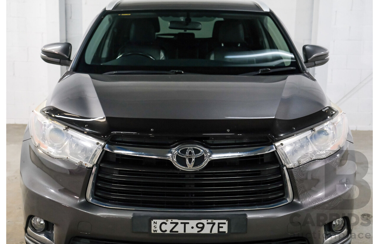 07/2015 Toyota Kluger GXL GSU50R 4D Wagon Grey 3.5L - 7 Seater