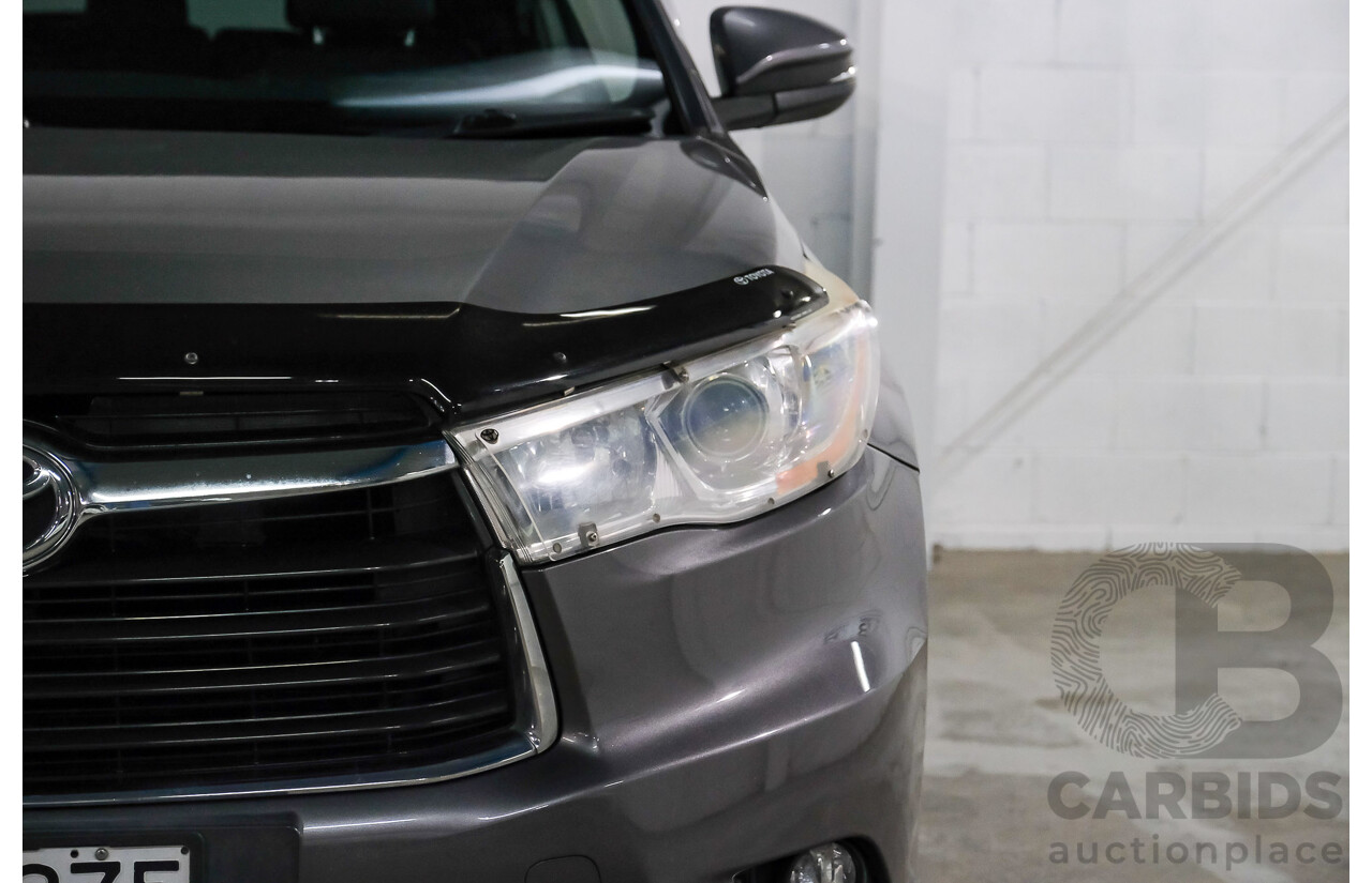 07/2015 Toyota Kluger GXL GSU50R 4D Wagon Grey 3.5L - 7 Seater