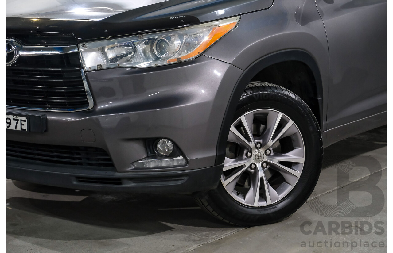 07/2015 Toyota Kluger GXL GSU50R 4D Wagon Grey 3.5L - 7 Seater