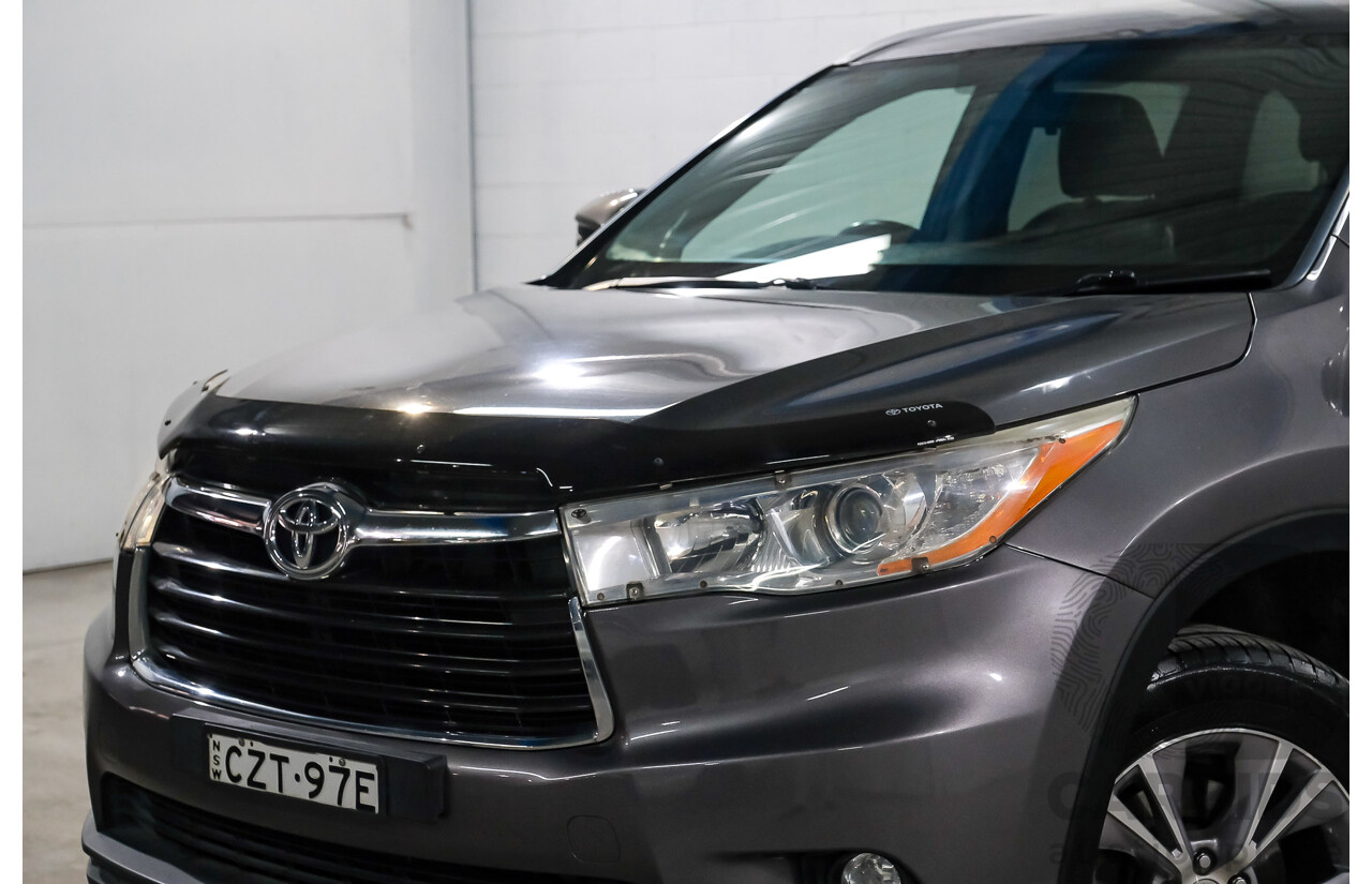 07/2015 Toyota Kluger GXL GSU50R 4D Wagon Grey 3.5L - 7 Seater
