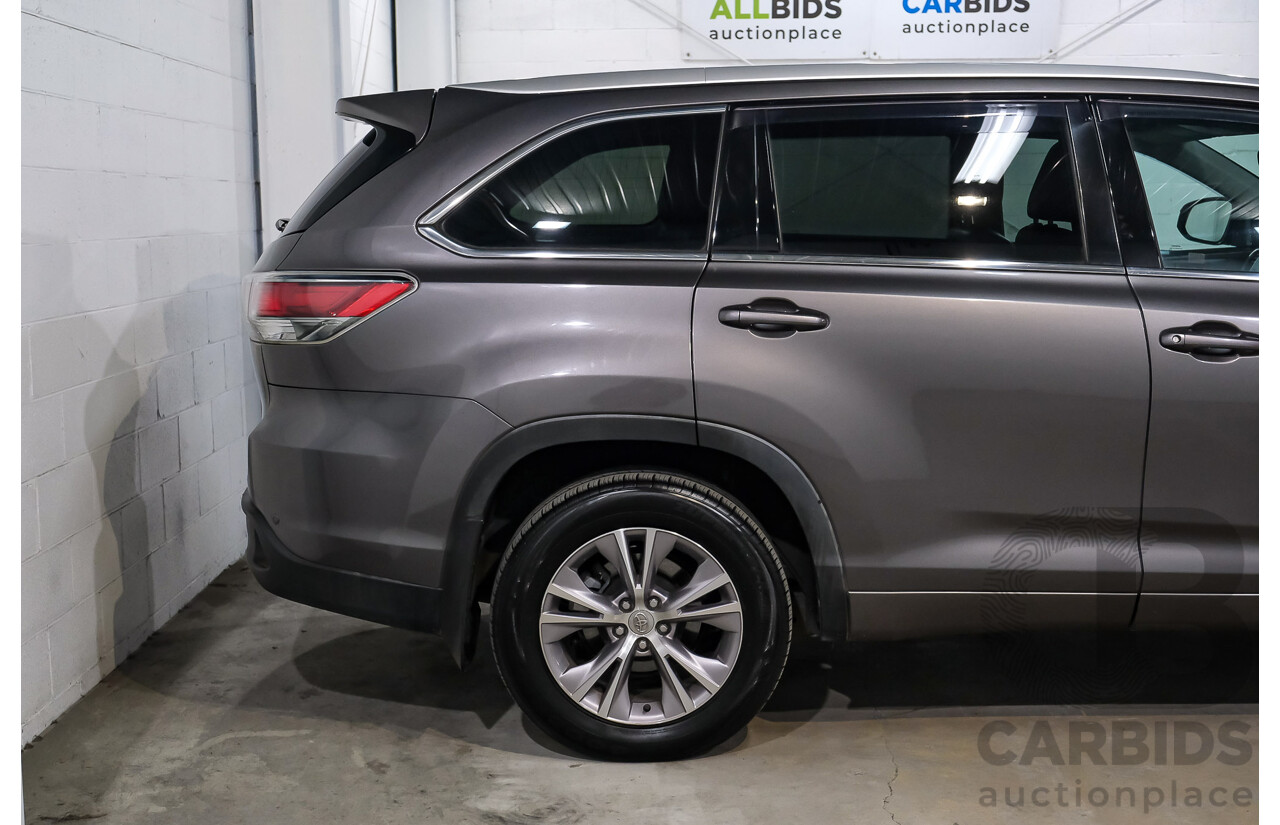 07/2015 Toyota Kluger GXL GSU50R 4D Wagon Grey 3.5L - 7 Seater