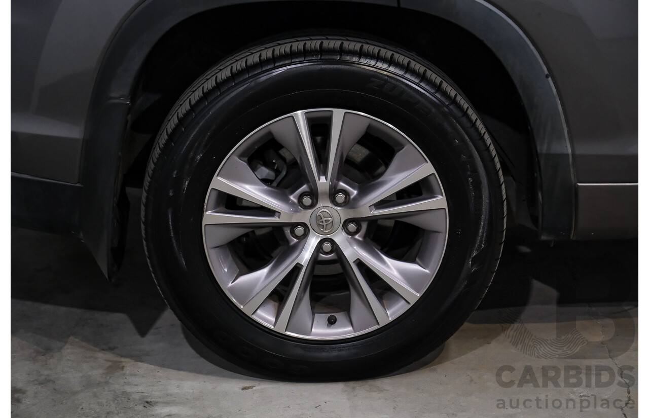 07/2015 Toyota Kluger GXL GSU50R 4D Wagon Grey 3.5L - 7 Seater