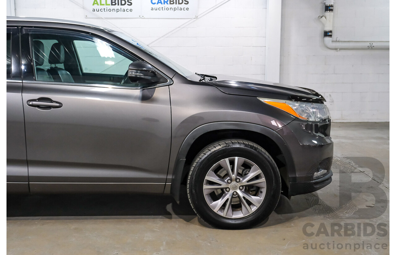 07/2015 Toyota Kluger GXL GSU50R 4D Wagon Grey 3.5L - 7 Seater