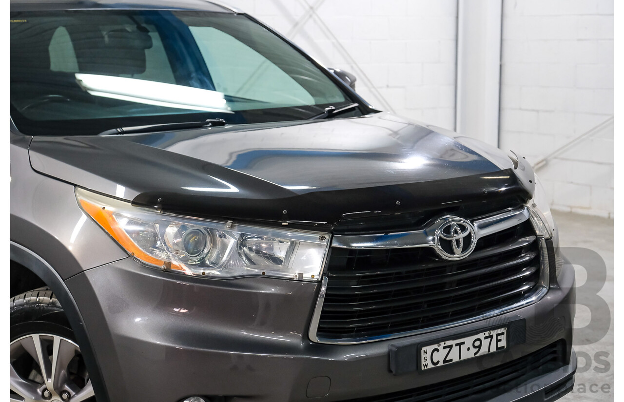 07/2015 Toyota Kluger GXL GSU50R 4D Wagon Grey 3.5L - 7 Seater