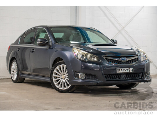 8/2010 Subaru Liberty 2.5i GT Premium (AWD) MY10 4d Sedan Graphite Grey Turbo 2.5L