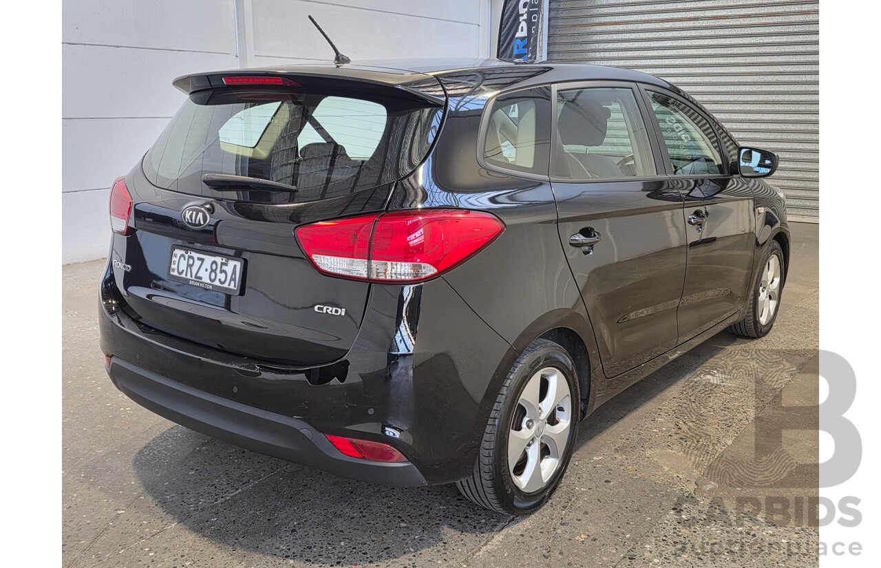 11/2013 Kia Rondo Si RP 4d Wagon Black 1.7L 7 Seats