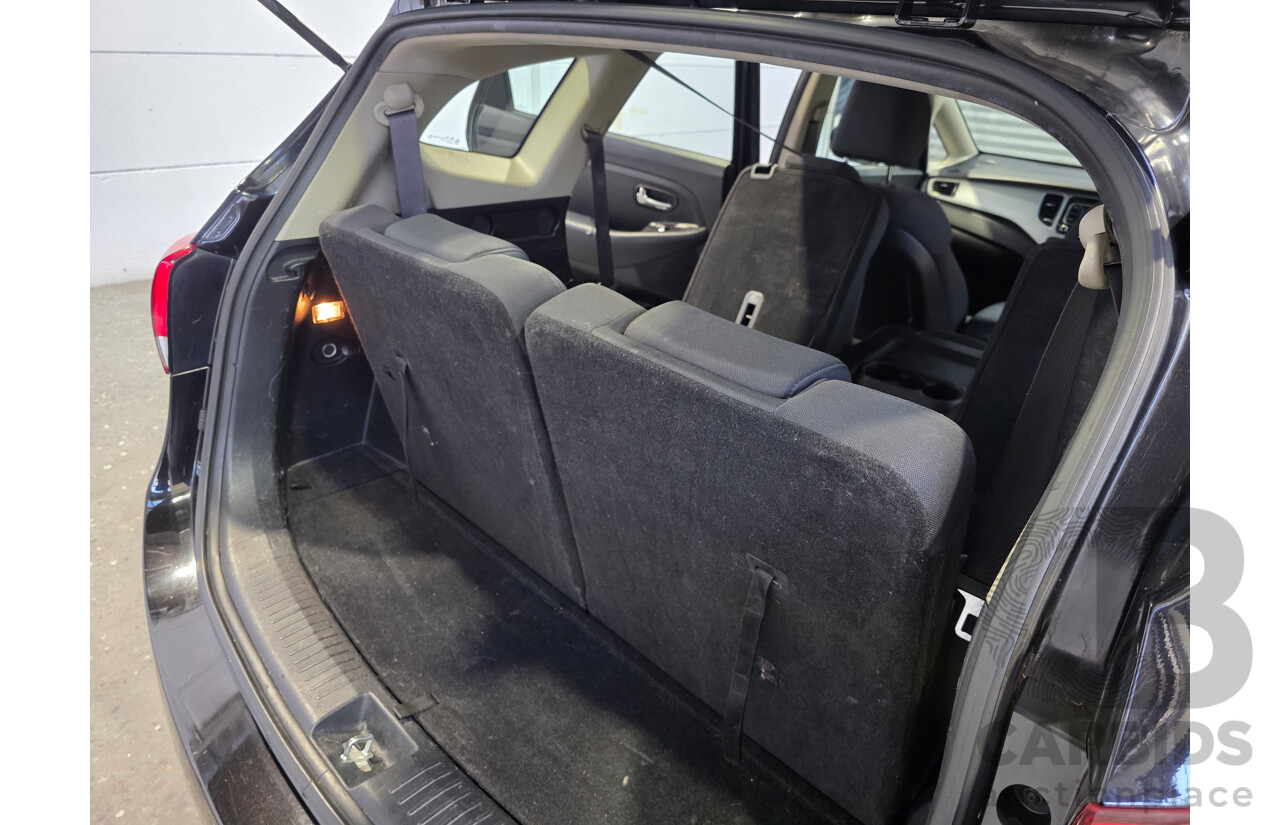 11/2013 Kia Rondo Si RP 4d Wagon Black 1.7L 7 Seats