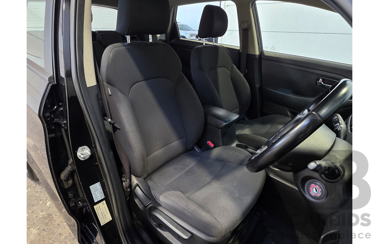 11/2013 Kia Rondo Si RP 4d Wagon Black 1.7L 7 Seats