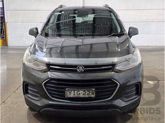 12/2017 Holden Trax LS TJ MY18 4D Wagon Grey 1.4L