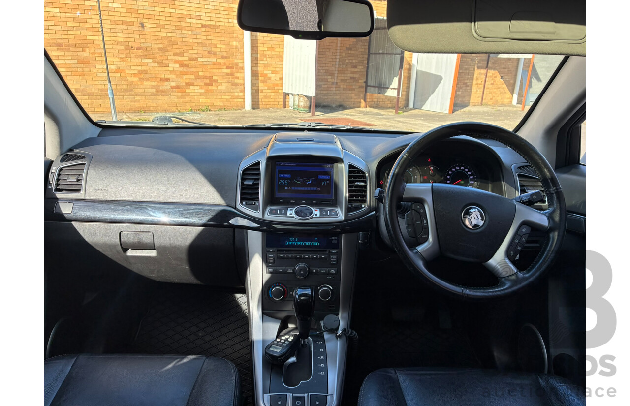 12/2012 Holden Captiva 7 LX (4x4) AWD CG MY12 4D 7 Seat Wagon White Turbo Diesel 2.2L