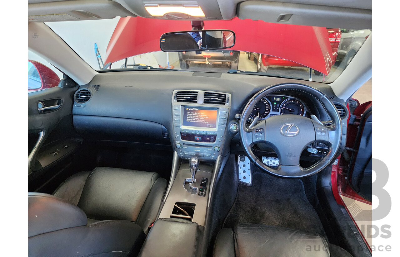 04/2008 Lexus Is250 Prestige GSE20R 4d Sedan Marron 2.5L