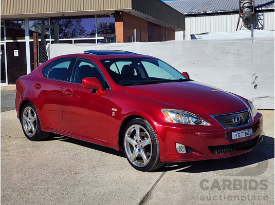 04/2008 Lexus Is250 Prestige GSE20R 4d Sedan Marron 2.5L