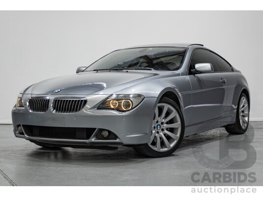 7/2006 BMW 650i E63 2d Coupe Silber Grey Metallic V8 4.8L