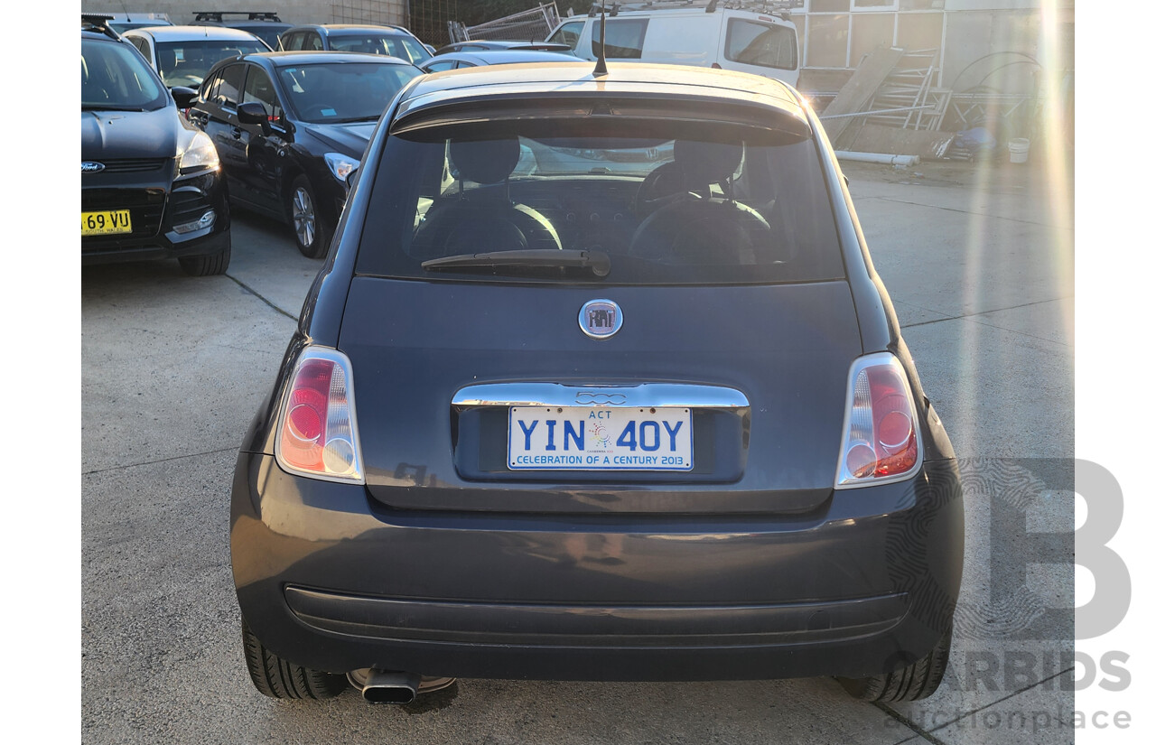12/2009 Fiat 500 Sport 3d Hatchback Blue 1.4L