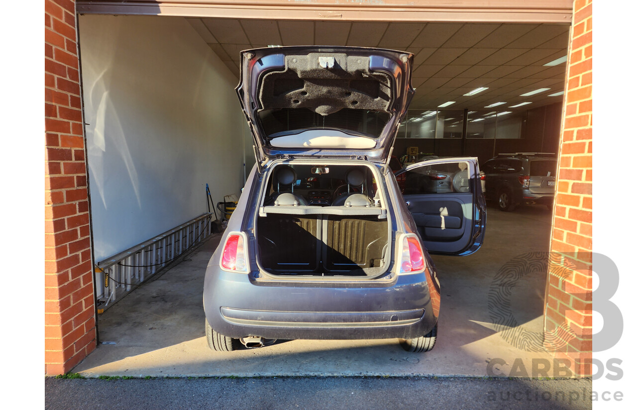 12/2009 Fiat 500 Sport 3d Hatchback Blue 1.4L