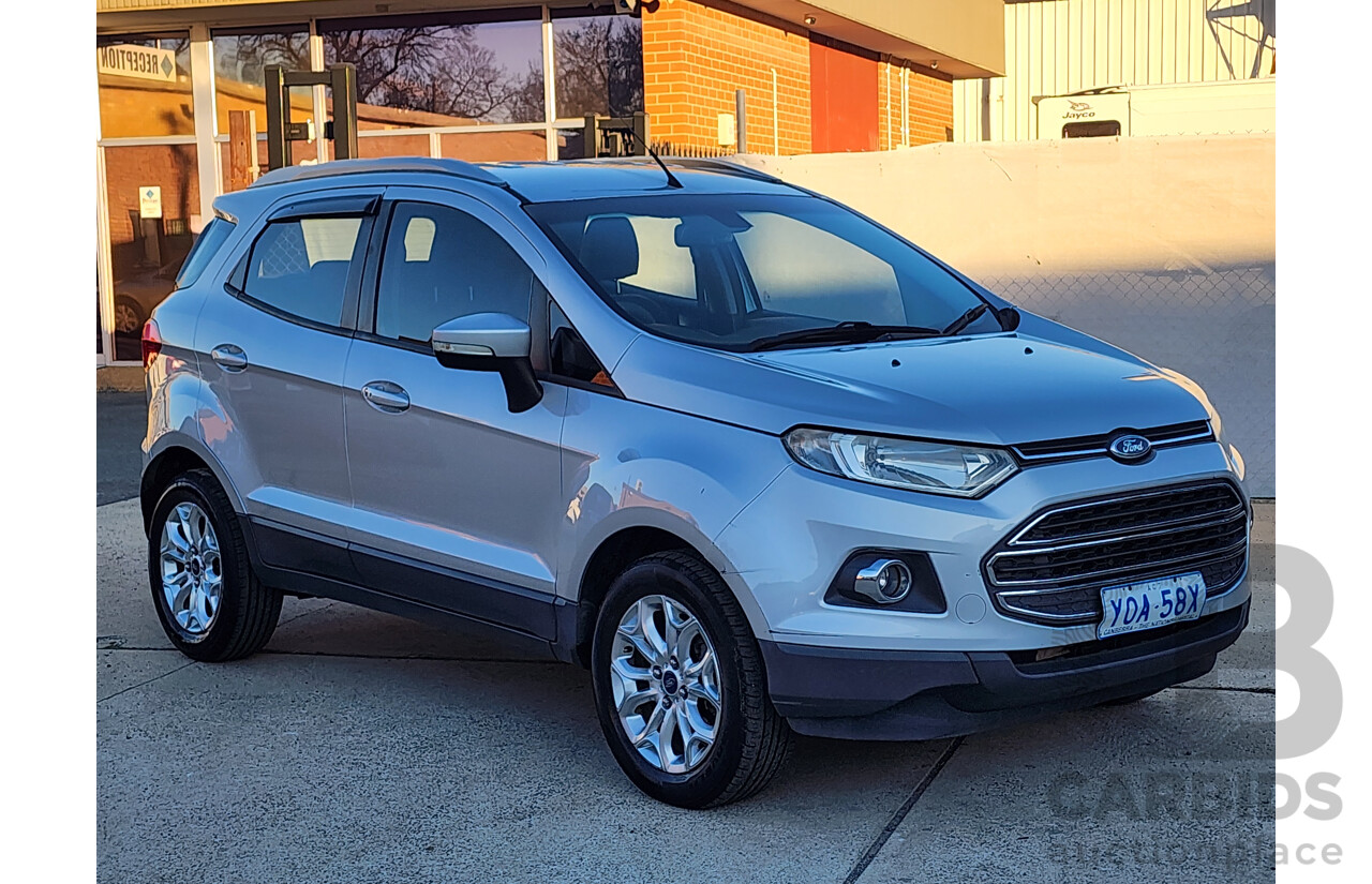 08/2014 Ford Ecosport Titanium 1.5 BK 4d Wagon Silver 1.5L