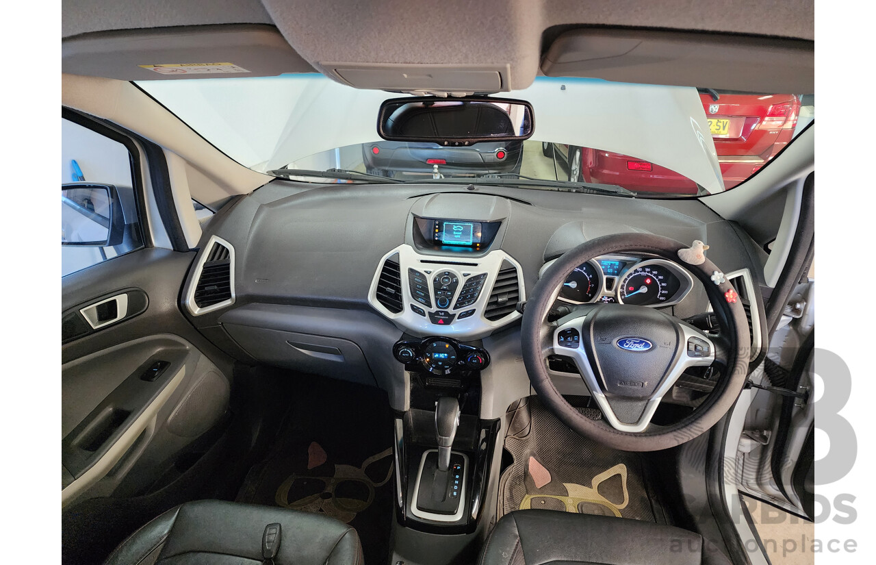 08/2014 Ford Ecosport Titanium 1.5 BK 4d Wagon Silver 1.5L