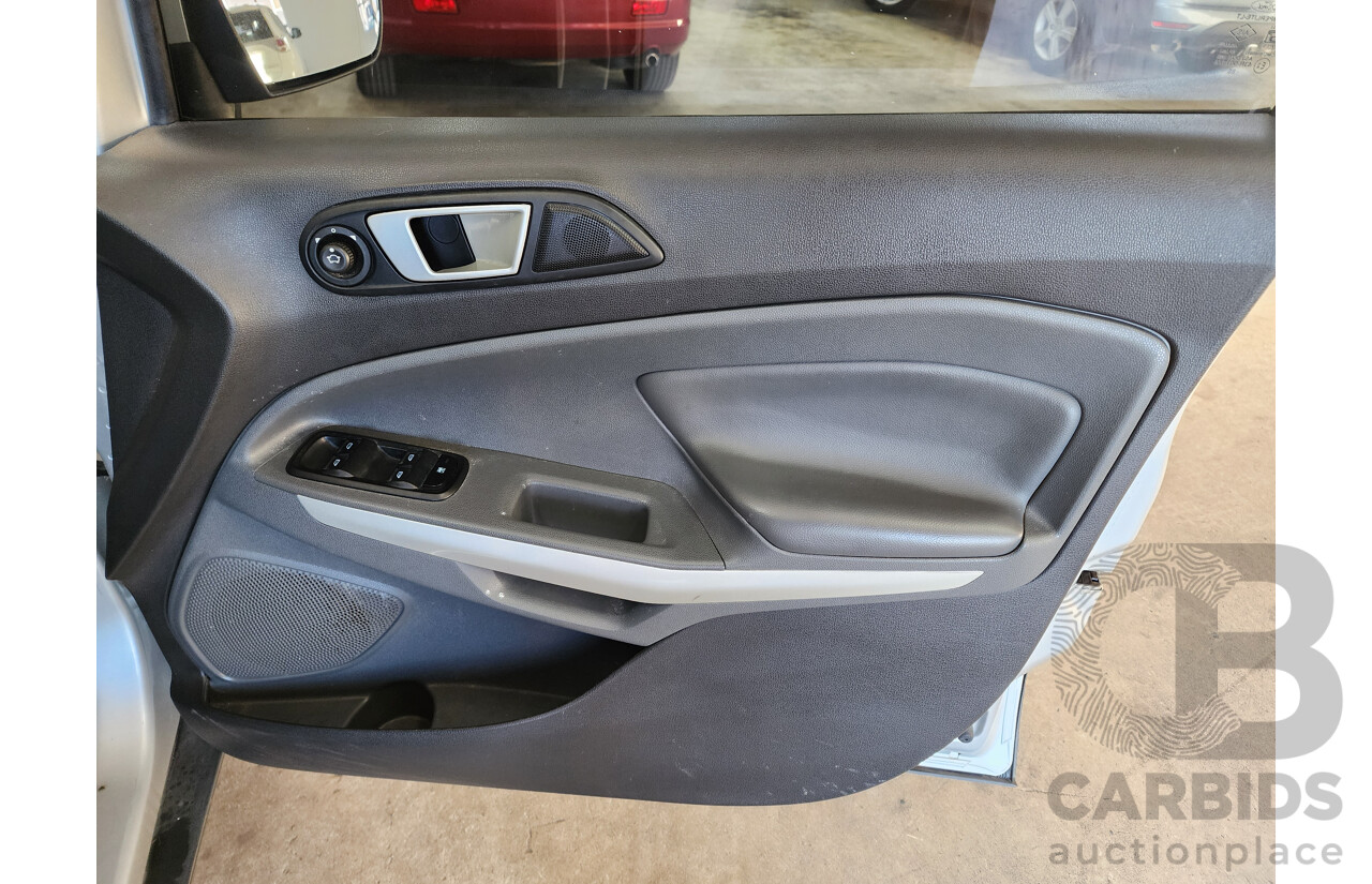 08/2014 Ford Ecosport Titanium 1.5 BK 4d Wagon Silver 1.5L