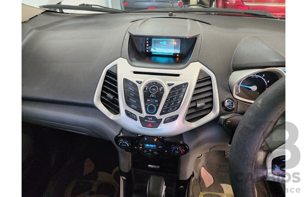 08/2014 Ford Ecosport Titanium 1.5 BK 4d Wagon Silver 1.5L