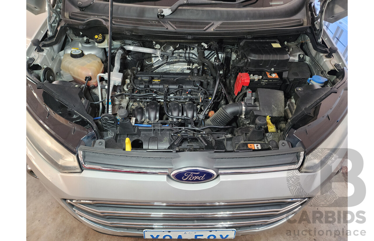 08/2014 Ford Ecosport Titanium 1.5 BK 4d Wagon Silver 1.5L