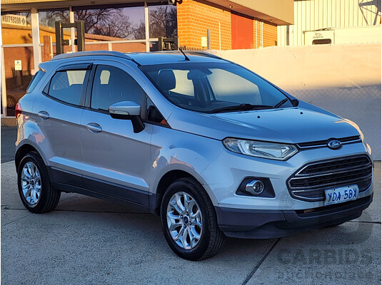08/2014 Ford Ecosport Titanium 1.5 BK 4d Wagon Silver 1.5L