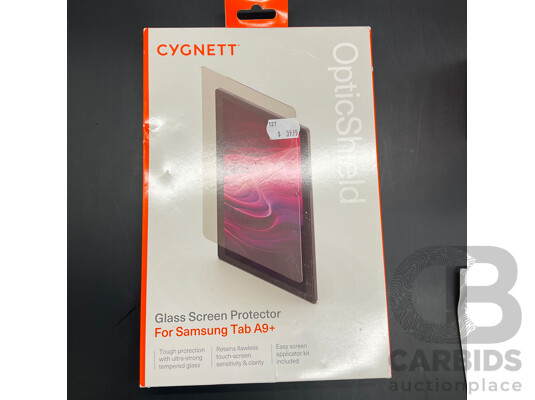 APPLE Pencil , CYGNETT Glass Screen Protector for Samsung Tab A9+ , Magnetic Window Mount , Other
